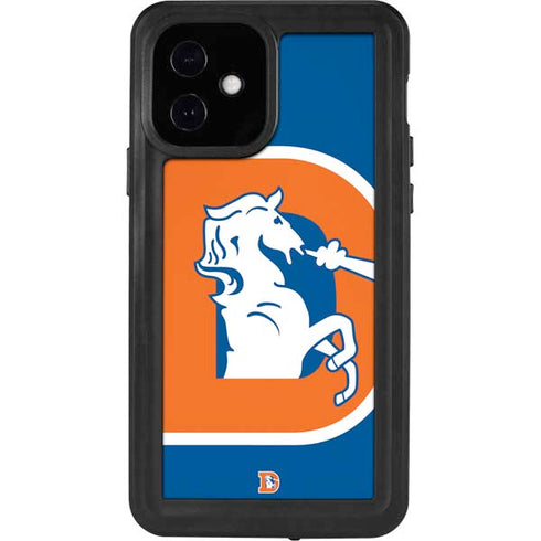 NFL Denver Broncos Retro Logo iPhone 12 Waterproof Case