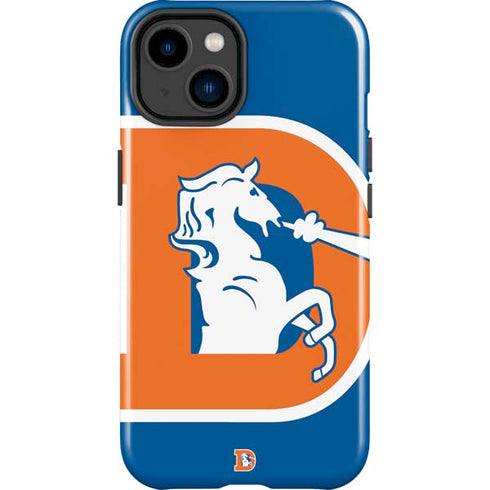 NFL Denver Broncos Retro Logo iPhone 14 Plus Impact Case