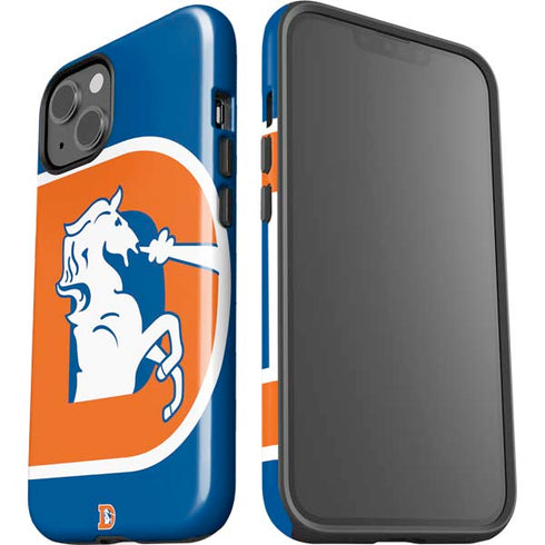 NFL Denver Broncos Retro Logo iPhone 14 Plus Impact Case