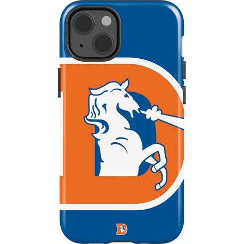 NFL Denver Broncos Retro Logo iPhone 15 Impact Case