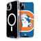 NFL Denver Broncos Retro Logo iPhone 15 Plus MagSafe Case