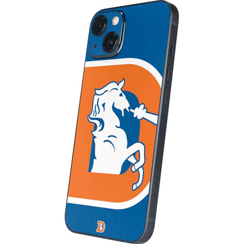 NFL Denver Broncos Retro Logo iPhone 14 Plus Skin