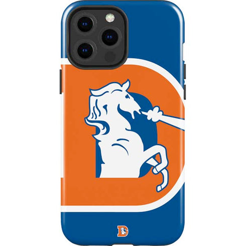 NFL Denver Broncos Retro Logo iPhone 15 Pro Max Impact Case
