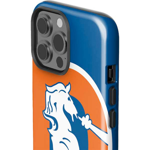 NFL Denver Broncos Retro Logo iPhone 15 Pro Max Impact Case