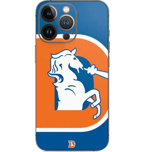 NFL Denver Broncos Retro Logo iPhone 15 Pro Skin