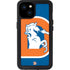 NFL Denver Broncos Retro Logo iPhone 15 Plus Waterproof Case