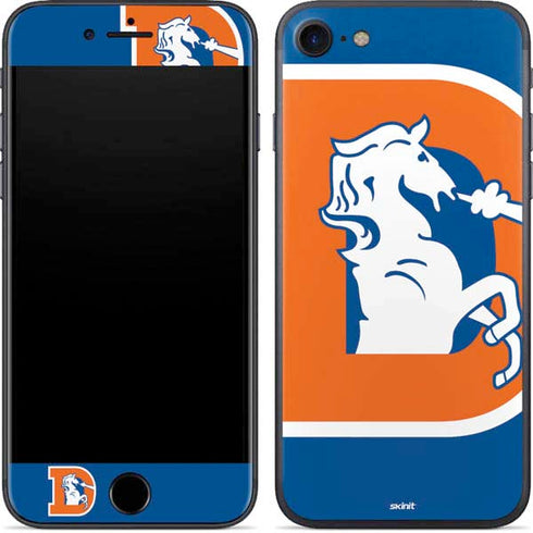 NFL Denver Broncos Retro Logo iPhone 7 Skin