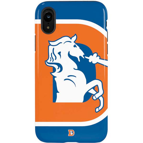 NFL Denver Broncos Retro Logo iPhone XR Pro Case
