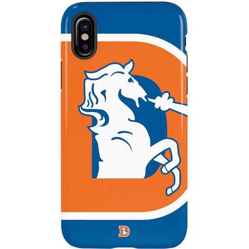 NFL Denver Broncos Retro Logo iPhone XS Pro Case