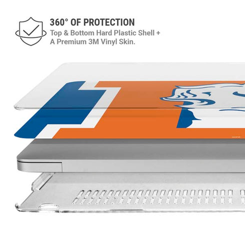 NFL Denver Broncos Retro Logo MacBook Air 13in M1 (2021) Case plus Skin