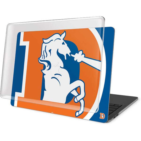NFL Denver Broncos Retro Logo MacBook Pro 15in (2016-19) Case plus Skin