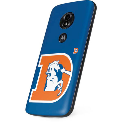 NFL Denver Broncos Retro Logo Moto E5 Play Skin