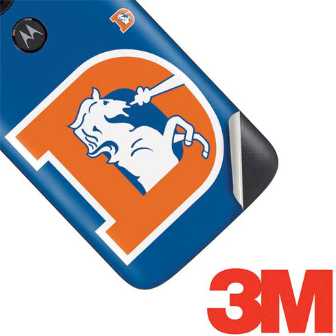 NFL Denver Broncos Retro Logo Moto E5 Play Skin