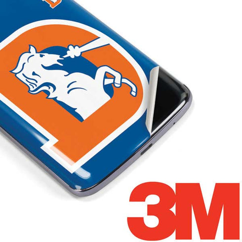 NFL Denver Broncos Retro Logo Moto E5 Plus Skin