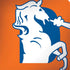 NFL Denver Broncos Retro Logo Notebook 9 Pro 13in (2017) Skin