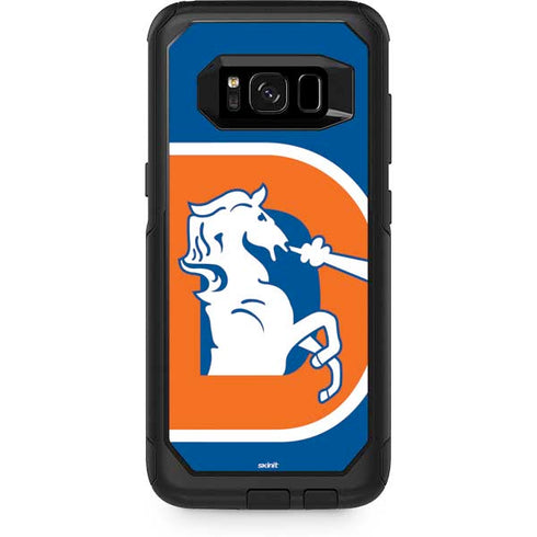 NFL Denver Broncos Retro Logo Otterbox Commuter Galaxy Skin