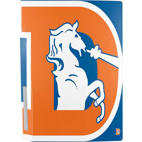 NFL Denver Broncos Retro Logo PS5 Console Skin