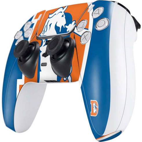 NFL Denver Broncos Retro Logo PS5 Controller Skin