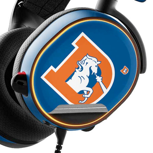 NFL Denver Broncos Retro Logo SteelSeries Arctis 3 Skin