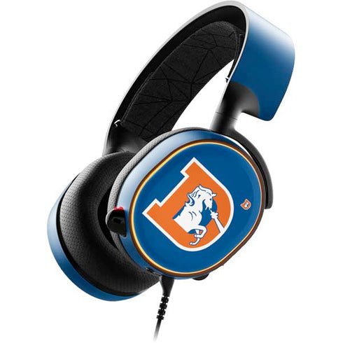 NFL Denver Broncos Retro Logo SteelSeries Arctis 5 Skin