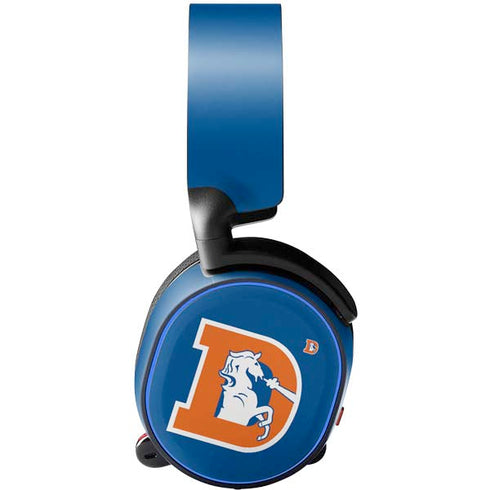 NFL Denver Broncos Retro Logo SteelSeries Arctis 5 Skin