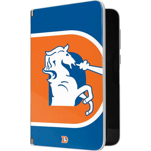NFL Denver Broncos Retro Logo Surface Duo Skin