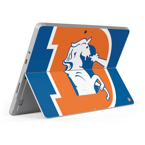 NFL Denver Broncos Retro Logo Surface Go Skin