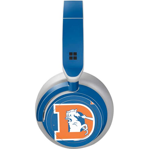 NFL Denver Broncos Retro Logo Surface Headphones Skin