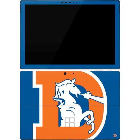 NFL Denver Broncos Retro Logo Surface Pro 7 Skin