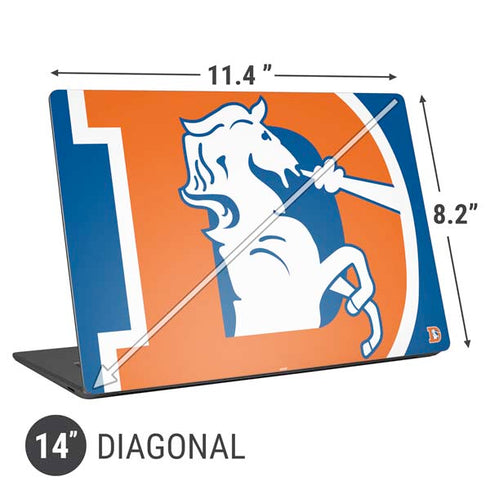NFL Denver Broncos Retro Logo Universal Laptop 14in (11.4 x 8.2in) Skin
