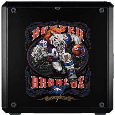 Liquid Blue NFL Denver Broncos Running Back Cooler Master MasterBox Q300L Mini Tower Skin