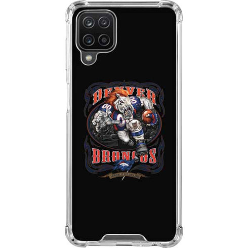 Liquid Blue NFL Denver Broncos Running Back Galaxy A12 Clear Case