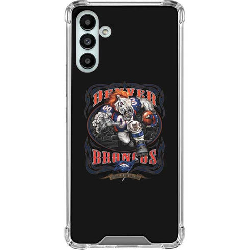 Liquid Blue NFL Denver Broncos Running Back Galaxy A13 5G Clear Case