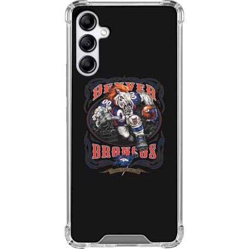 Liquid Blue NFL Denver Broncos Running Back Galaxy A15 5G Clear Case