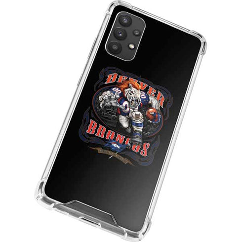 Liquid Blue NFL Denver Broncos Running Back Galaxy A32 5G Clear Case