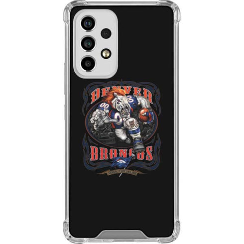 Liquid Blue NFL Denver Broncos Running Back Galaxy A33 5G Clear Case