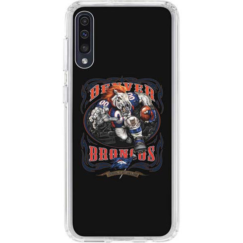 Liquid Blue NFL Denver Broncos Running Back Galaxy A50 Clear Case