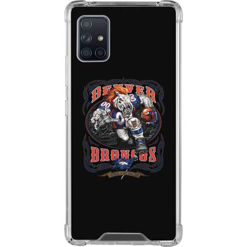 Liquid Blue NFL Denver Broncos Running Back Galaxy A51 5G Clear Case
