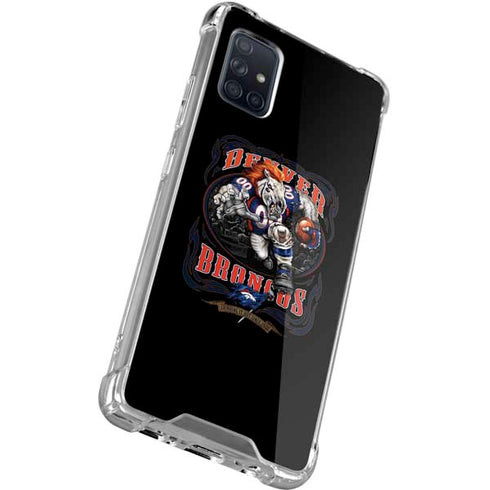 Liquid Blue NFL Denver Broncos Running Back Galaxy A51 5G Clear Case
