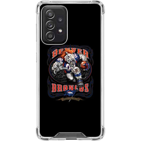 Liquid Blue NFL Denver Broncos Running Back Galaxy A52 5G Clear Case