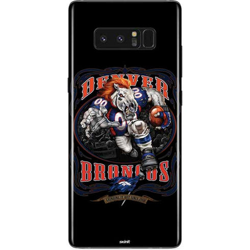 Liquid Blue NFL Denver Broncos Running Back Galaxy Note 8 Skin