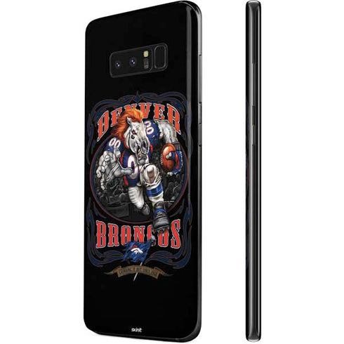 Liquid Blue NFL Denver Broncos Running Back Galaxy Note 8 Skin