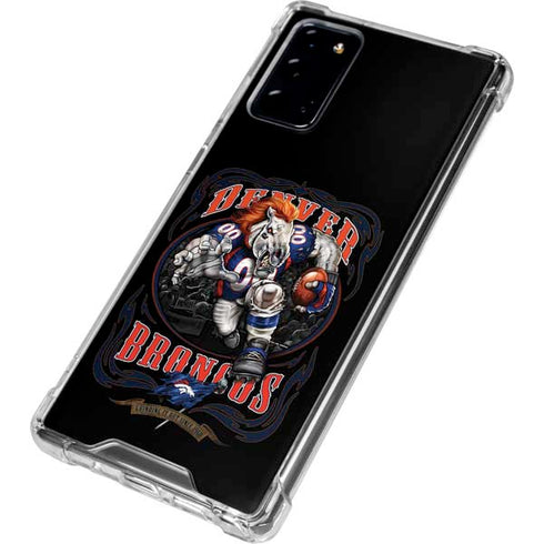 Liquid Blue NFL Denver Broncos Running Back Galaxy Note20 5G Clear Case