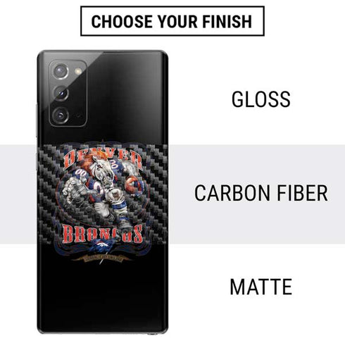 Liquid Blue NFL Denver Broncos Running Back Galaxy Note20 5G Skin