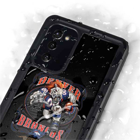 Liquid Blue NFL Denver Broncos Running Back Galaxy Note20 5G Waterproof Case