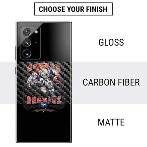 Liquid Blue NFL Denver Broncos Running Back Galaxy Note20 Ultra 5G Skin