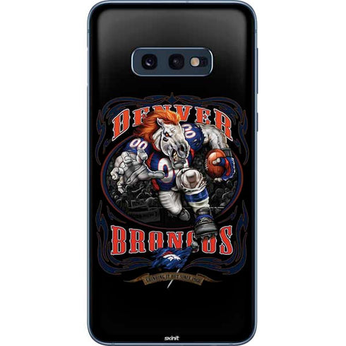 Liquid Blue NFL Denver Broncos Running Back Galaxy S10e Skin
