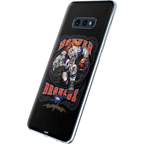 Liquid Blue NFL Denver Broncos Running Back Galaxy S10e Skin