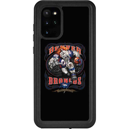 Liquid Blue NFL Denver Broncos Running Back Galaxy S20 Plus Waterproof Case