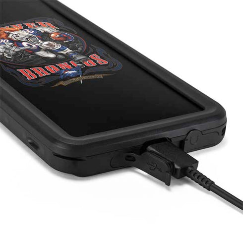 Liquid Blue NFL Denver Broncos Running Back Galaxy S20 Plus Waterproof Case